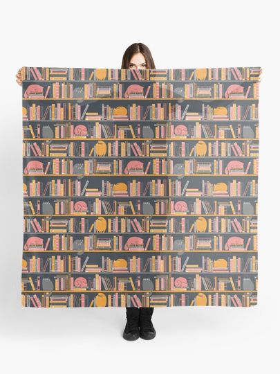 Discover Cat Library | Scarf