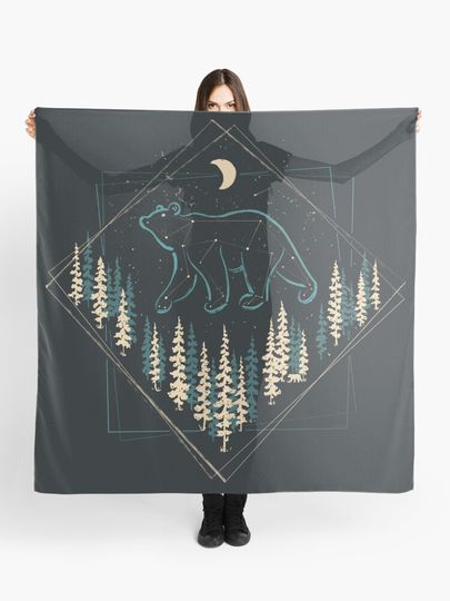 Discover The Heaven&#39;s Wild Bear | Scarf