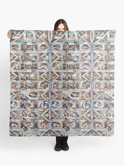 Discover Sistine Chapel Ceiling - Version 2 | Scarf
