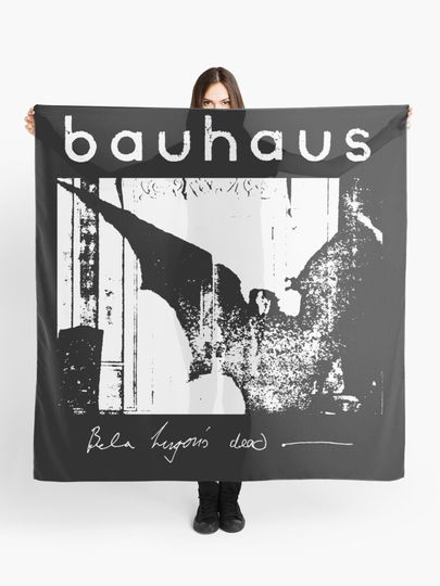 Discover Bauhaus - Bat Wings - Bela Lugosi&apos;s Dead | Scarf