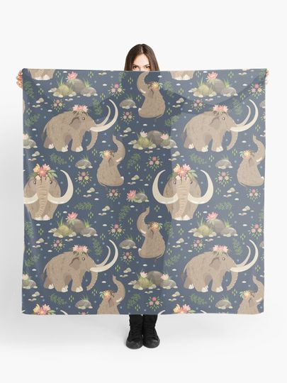 Discover Cute mammoths | Scarf