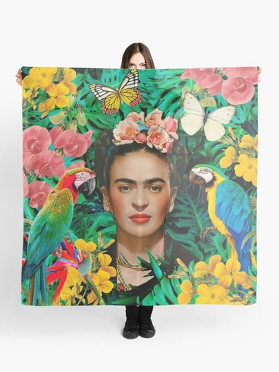 Discover Frida Kahlo into the wild | Scarf