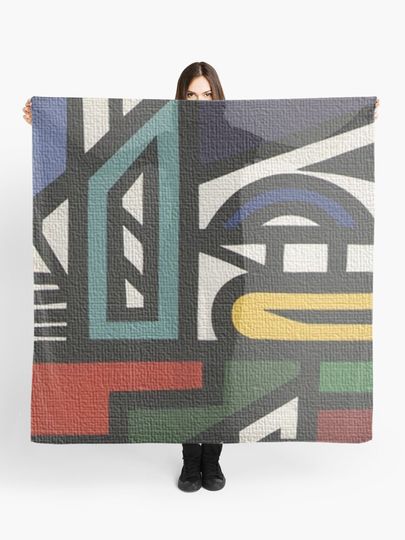 Discover NDEBELE POP ART | Scarf