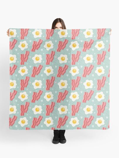 Discover Egg and bacon | Scarf