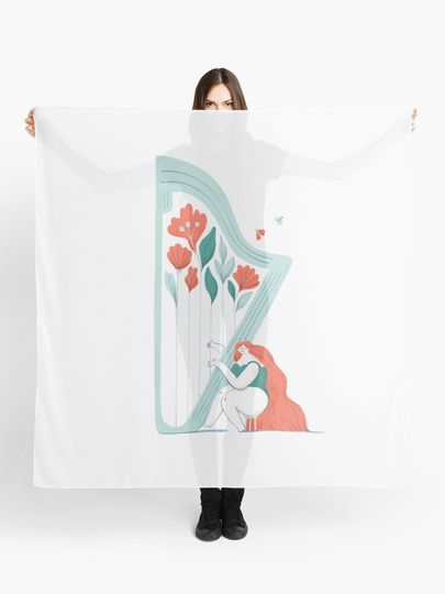 Discover Floral Melody | Scarf