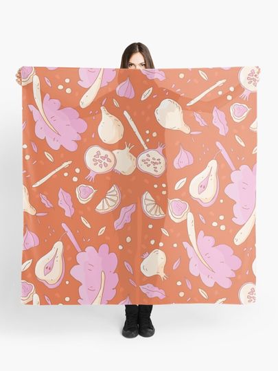 Discover Autumn Vegetables | Scarf