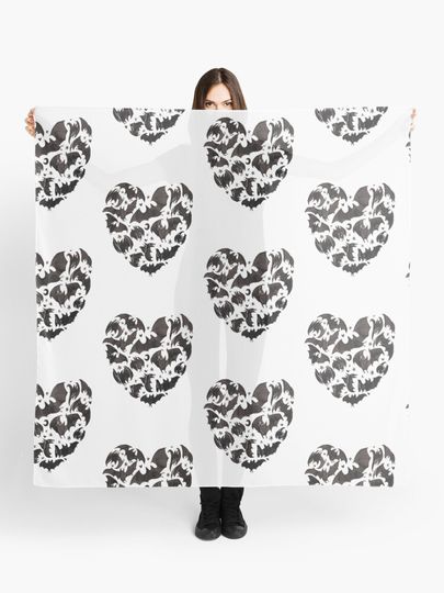 Discover Bat Heart | Scarf