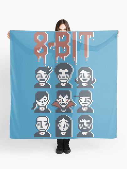 Discover 8-Bit By A Vampire | Scarf