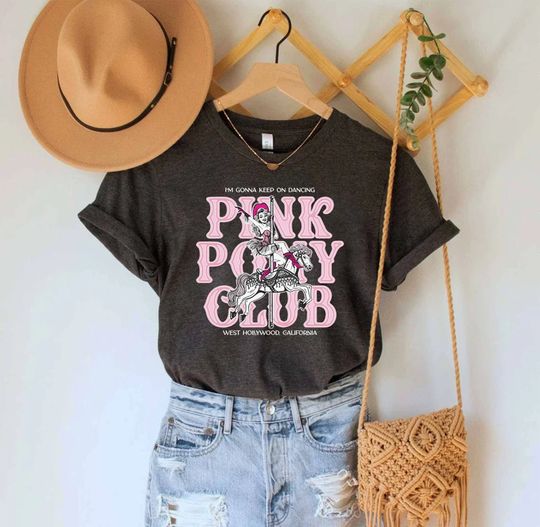 Discover Pink Pony Club Unisex Jersey Short Sleeve Tee, Chappell Roan Fan Shirt