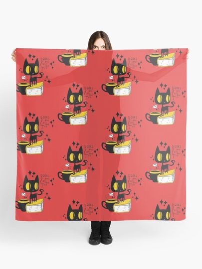 Discover Books and Cats and Tea | Scarf