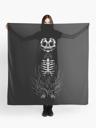 Discover Gothic Black Cat  | Scarf