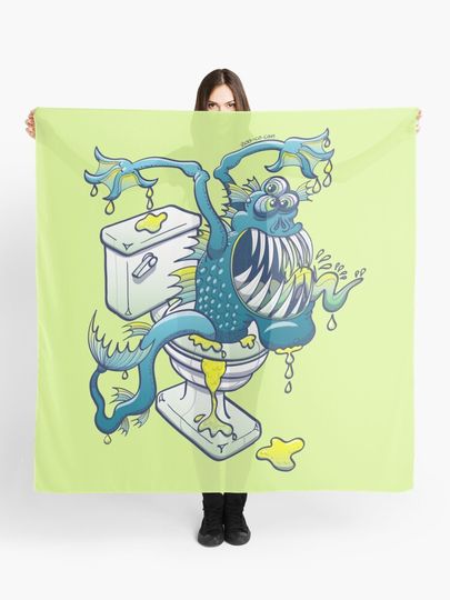 Discover Toilet Monster | Scarf