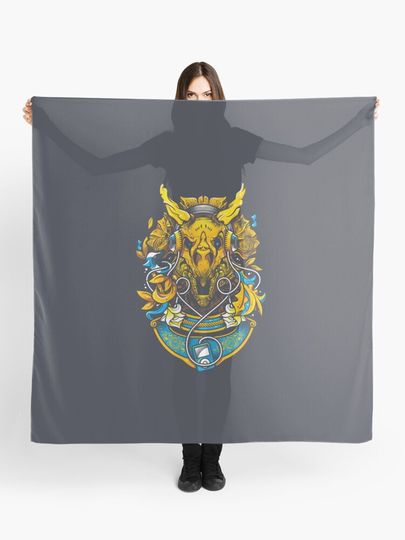 Discover Golden Tricerapod | Scarf
