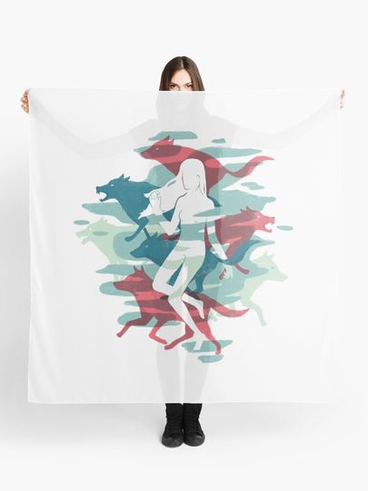 Discover Wolves | Scarf