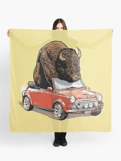 Discover Bison in a Mini 2015 | Scarf
