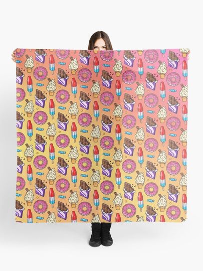 Discover sweet tooth pattern | Scarf