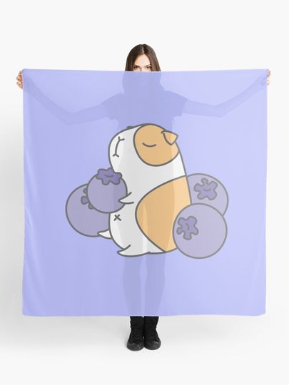 Discover Guinea pig and blueberry  | Scarf