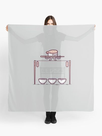 Discover Sushi tightrope | Scarf