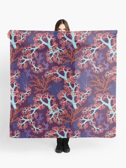 Discover coral dream | Scarf