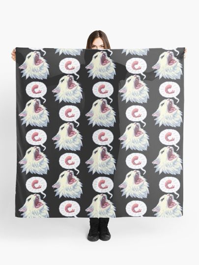 Discover 8-bit Shrimpin&apos; Thurston the cat | Scarf