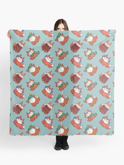 Discover Winter Foxes | Scarf
