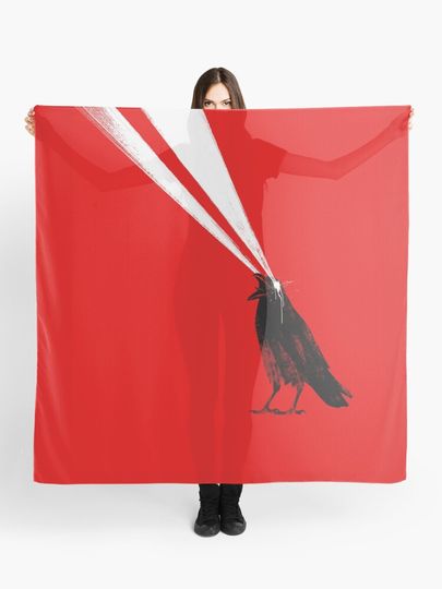 Discover Laser crow | Scarf