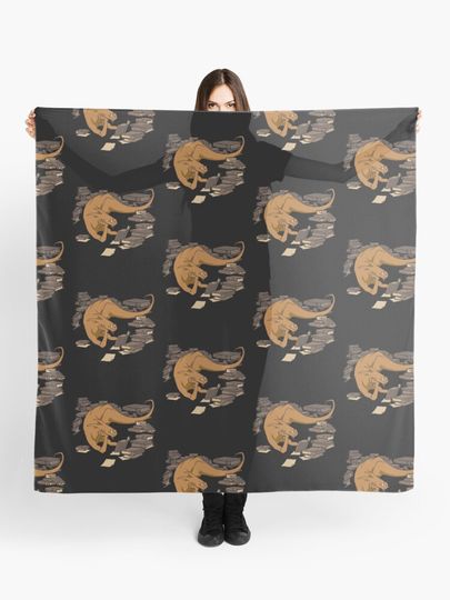 Discover The Book Wyrm | Scarf
