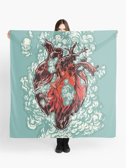 Discover Heart Explosion | Scarf