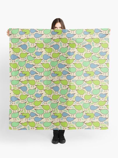 Discover Kiwi bird party | Scarf
