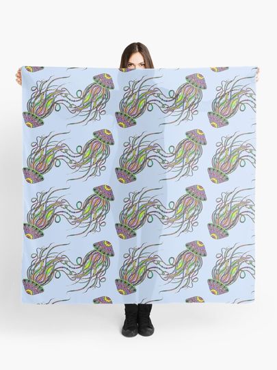 Discover Electric Jellyfish | Scarf