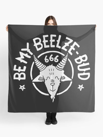 Discover Be My Beelze-bud | Scarf