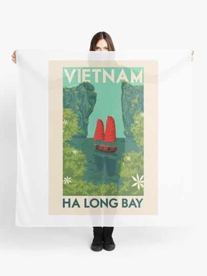Discover Travel Posters - Ha Long Bay | Scarf