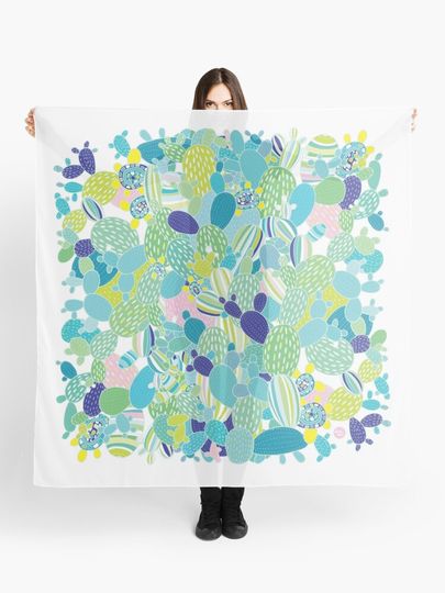 Discover Cactus Mania | Scarf