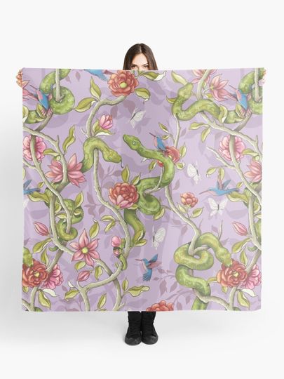 Discover Morning Song - lavender | Scarf