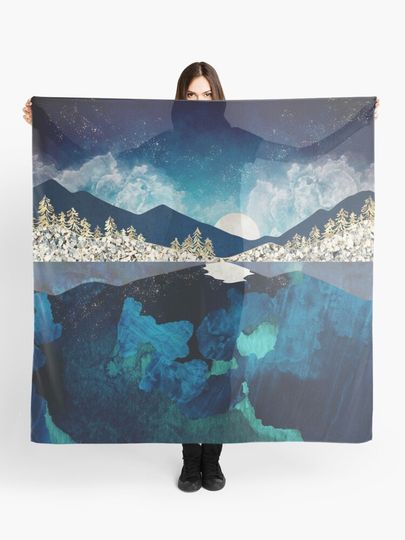 Discover Midnight Water | Scarf