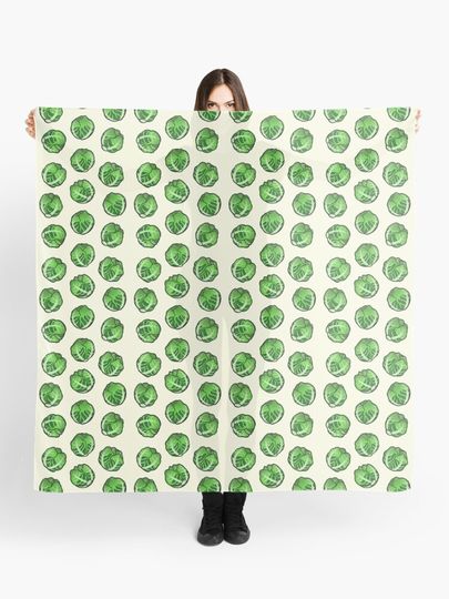 Discover Brussel Sprout Pattern | Scarf