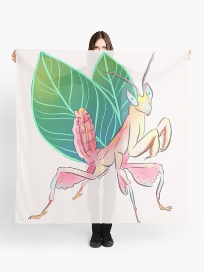 Discover Orchid Mantis is a fairy | Scarf