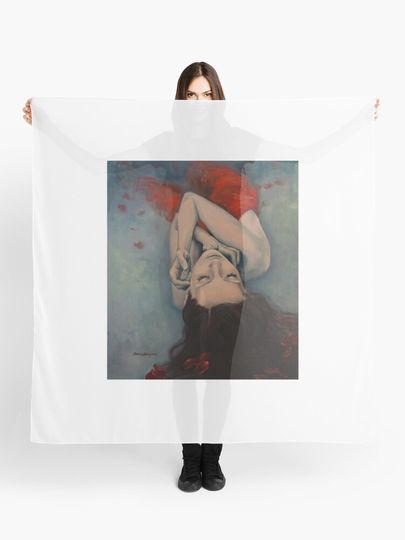 Discover Swinging in Red | Scarf