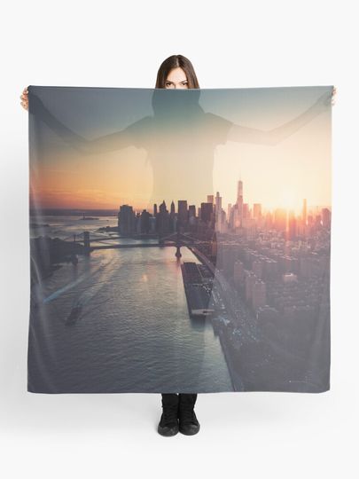 Discover new york city skyline | Scarf