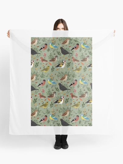 Discover Garden Birds | Scarf