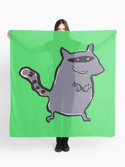 Discover racoon | Scarf