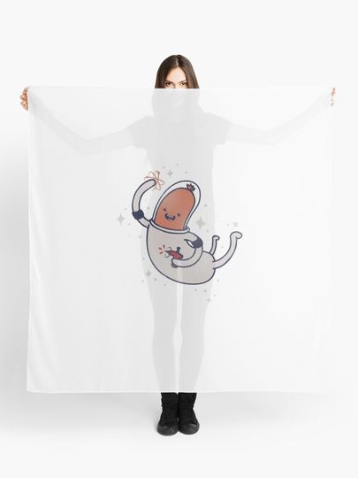Discover SPACE SAUSAGE IN OUTER SPACE, YAY!! | Scarf