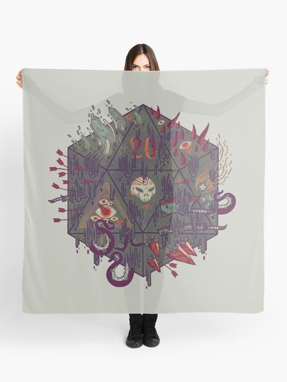 Discover Die of Death | Scarf