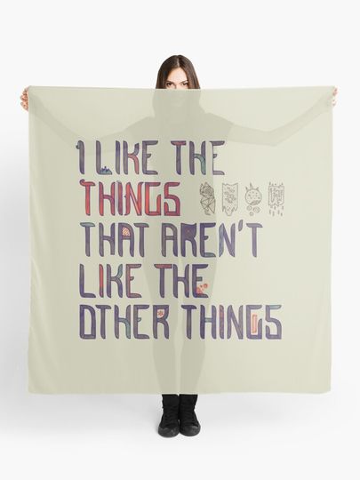 Discover The Things I Like | Scarf