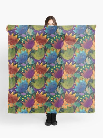 Discover flowers | Scarf