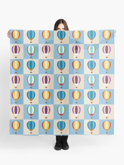 Discover hot air balloon | Scarf