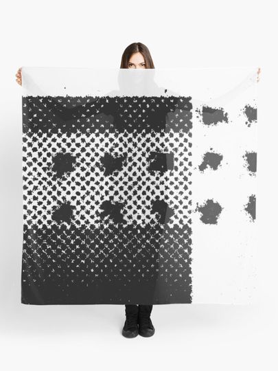 Discover PRINT – Halftone screen 3 | Scarf