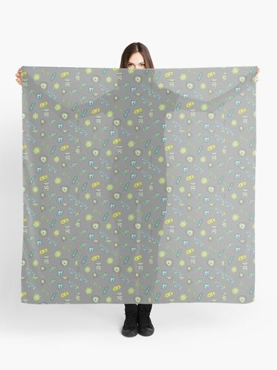 Discover Cute Sick Germs | Scarf