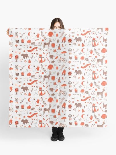 Discover Autumn / Fall Pattern | Scarf