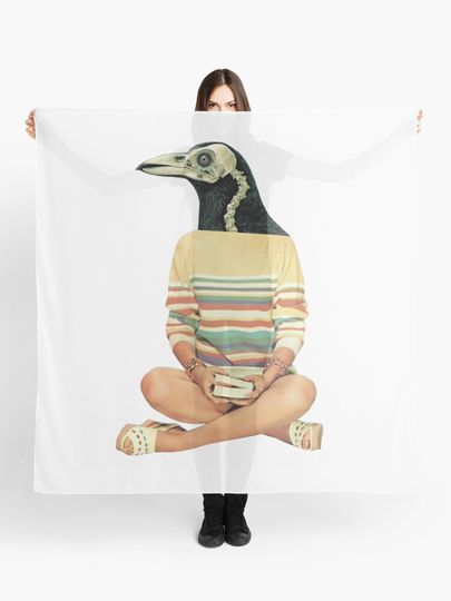 Discover Crow head | Scarf